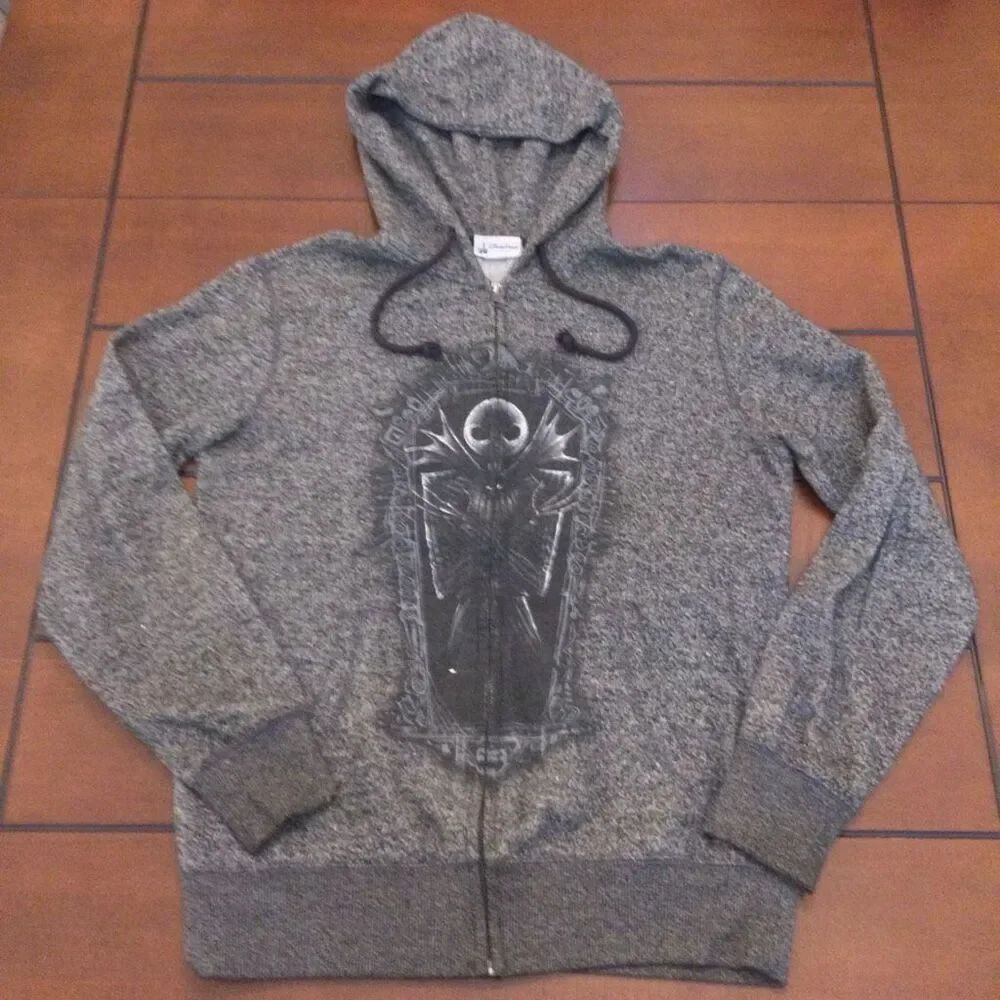Disney Parks Jack Skellington small zip up hoodie